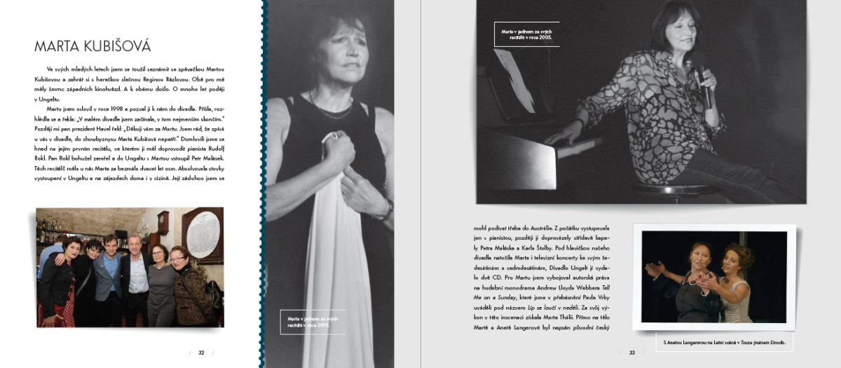 Marta Kubišová v knize